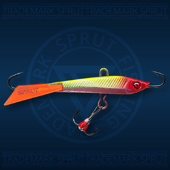 Балансир рыболовный для зимней рыбалки Sprut Ondori №6 10г 55мм CLN-UV-3D