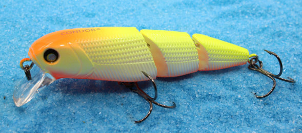 Воблер Condor Three Jointed Series TJS60 размер 60 мм вес 6,0 гр заглубление 0 - 1,0 м цвет 416