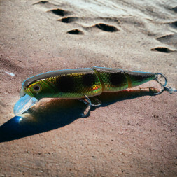 Воблер Condor Three Jointed Series TJS75 размер 75 мм вес 10 гр заглубление 0 - 1,2 м цвет 251