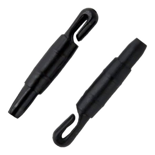 Коннектор черный d1.8 1 шт Три кита