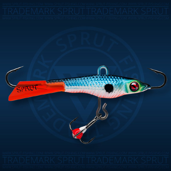 Балансир рыболовный для зимней рыбалки Sprut Shimo №3 7г 45мм WB