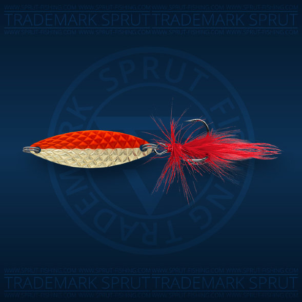 Блесна SPRUT Soho Micro Spoon колеб. 35мм/2.9г/GO