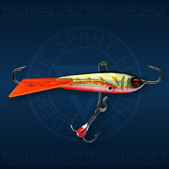 Балансир рыболовный для зимней рыбалки Sprut Kanori Dual №6 13г 60мм GBKP-GR-3D