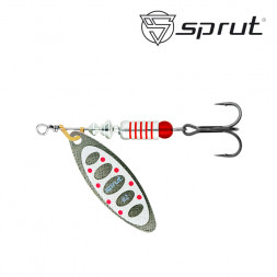 Блесна Sprut Atra Spinner №2 7.5г/BKS1
