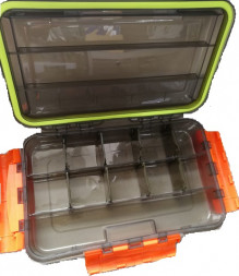 Коробка пластиковая для мелких принадлежностей двустороняя малая 270*170*50 мм 60 ET